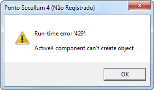 Solucionando Erro 429 ActiveX ao Enviar RE SEFIP CNS – Blog ClaytoNet