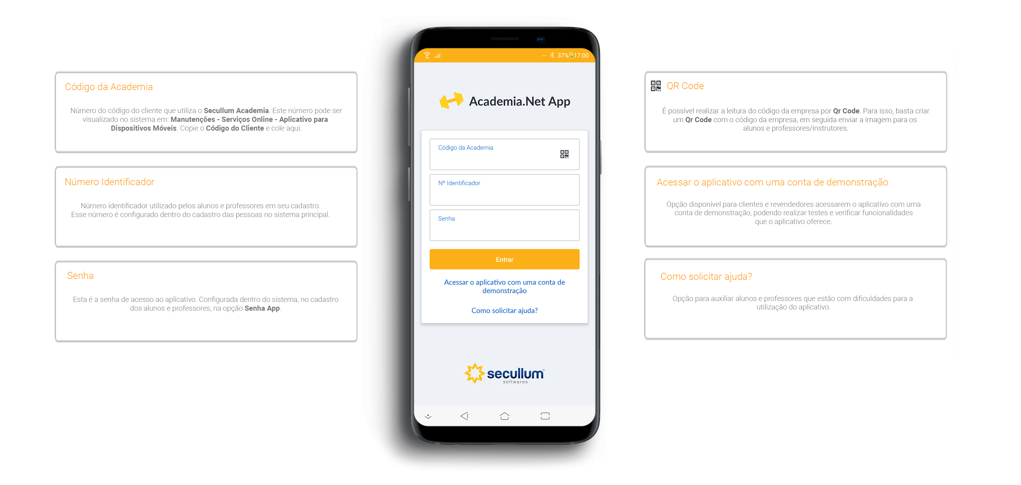 Secullum Academia.Net App - Perguntas Frequentes - Secullum